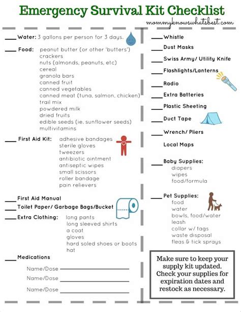 Survival Guide Template
