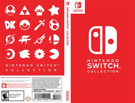 Switch Box Art Template
