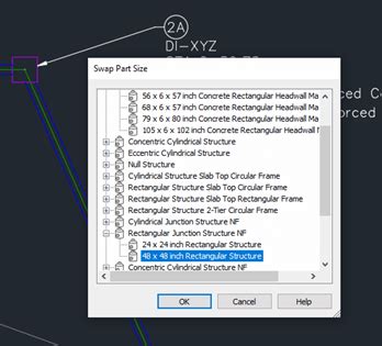 Swith Pipe Catalogs In Drawing Civil 3d