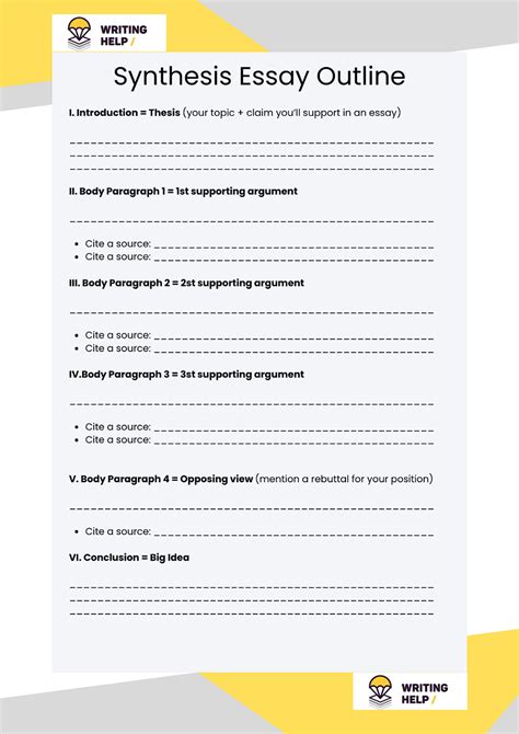 Synthesis Thesis Template