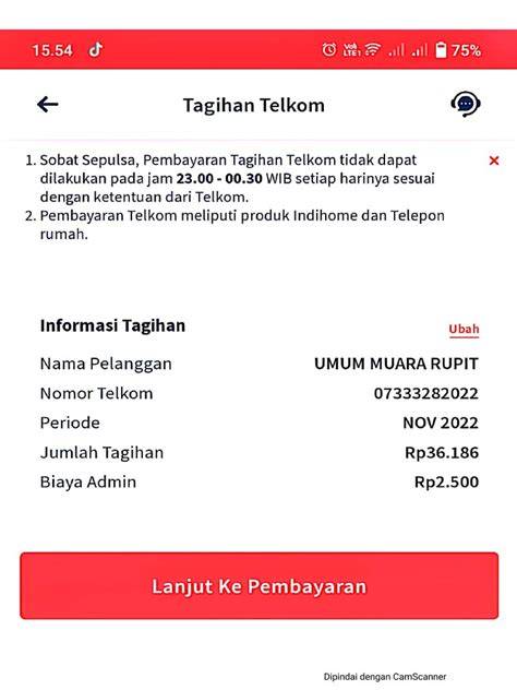 Tagihan Telepon
