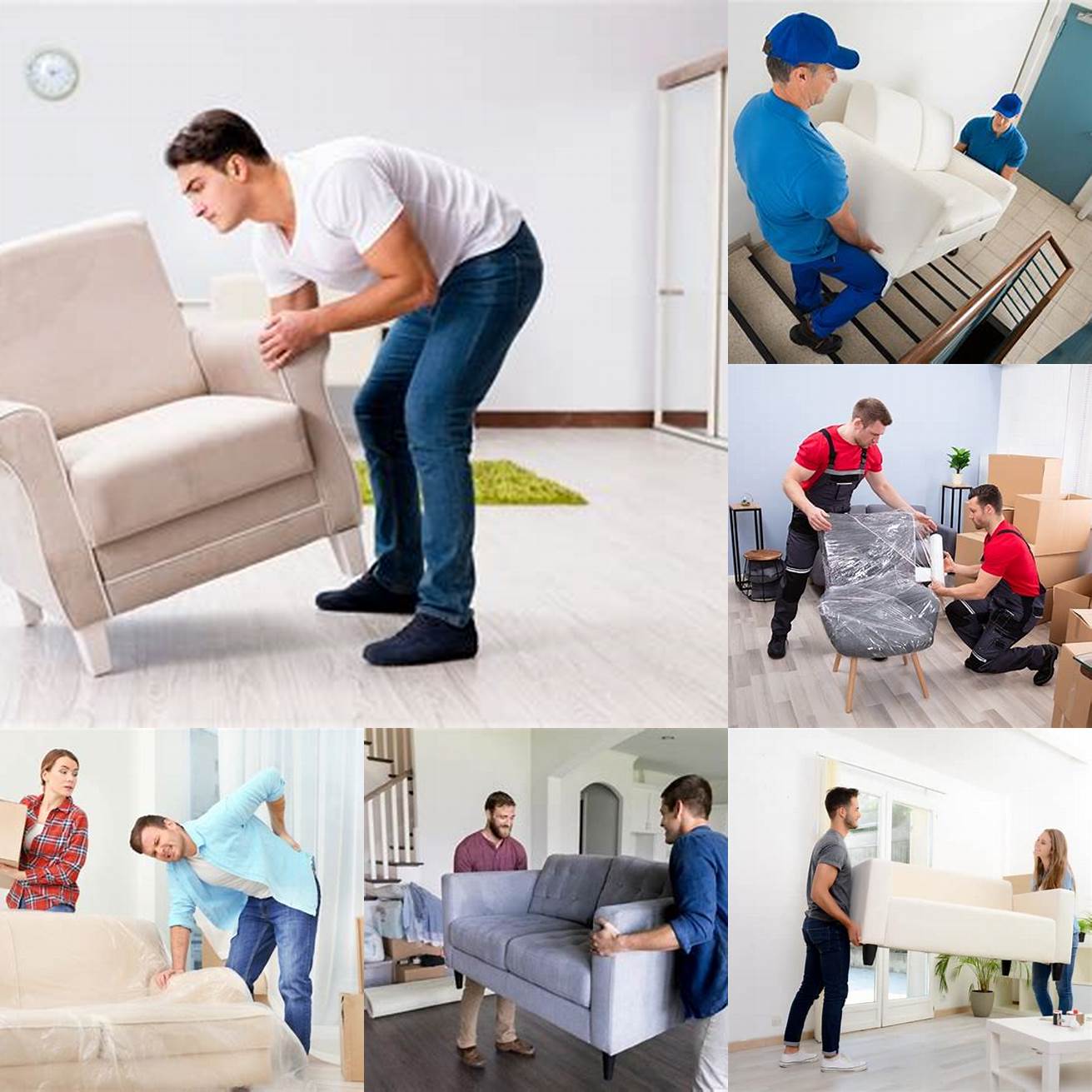 Take care when moving your furniture