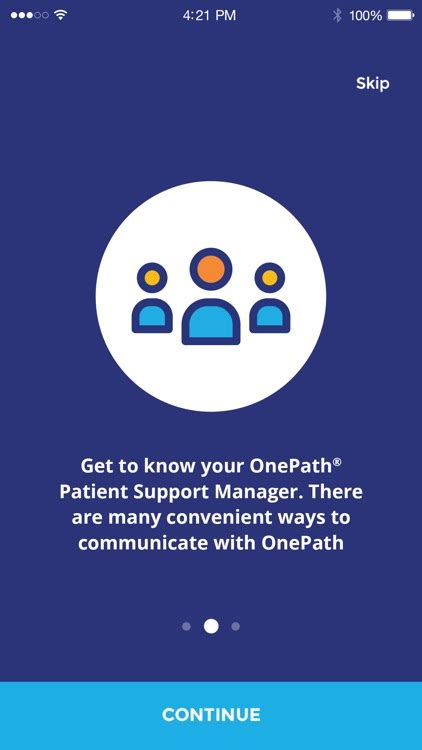 Support groups with Takeda OnePath App