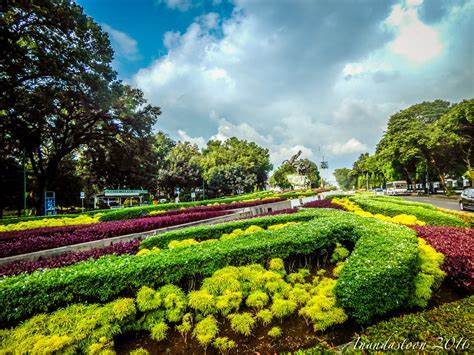 Taman di kota Indonesia