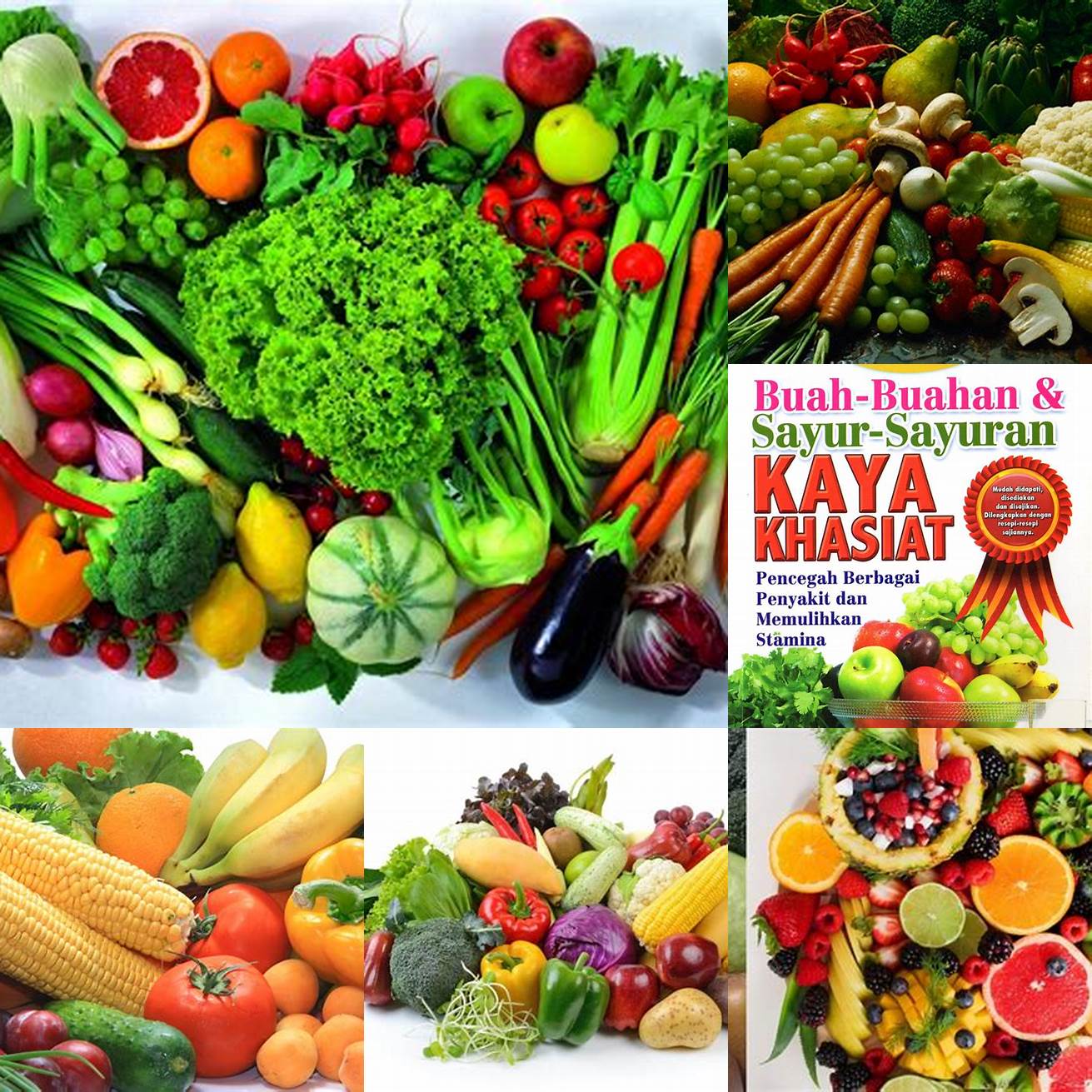 Tambahkan Sayuran dan Buah-buahan dalam Makanan Anda
