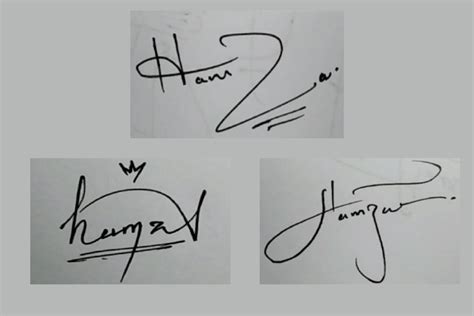 Tanda Tangan H Modern