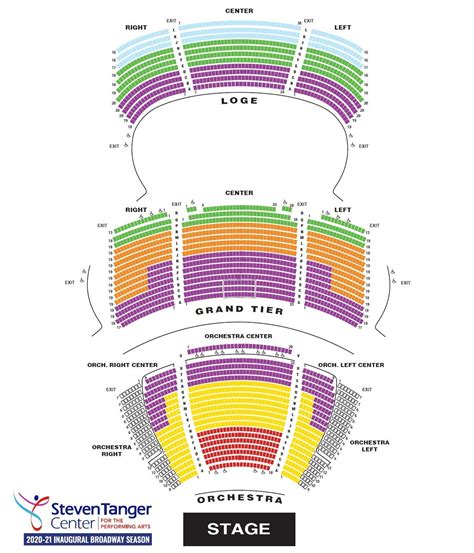 Tanger Center Seating Chart