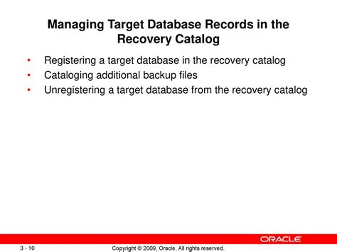 Target Database Incarnation Not Found In Recovery Catalog