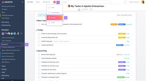 Task Template Asana
