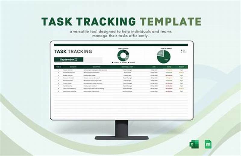Task Tracking Excel Template