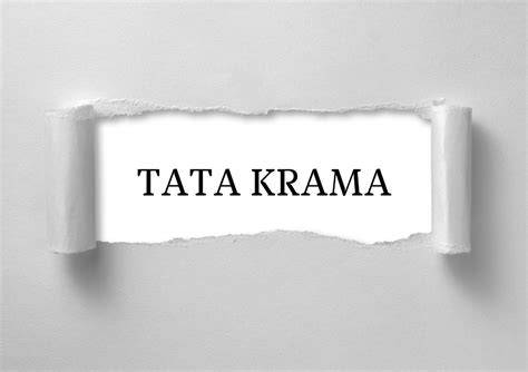 Tata Krama