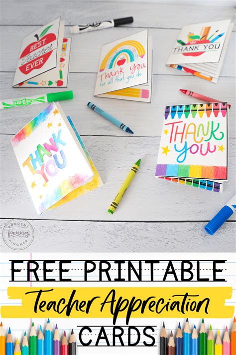 Teacher Card Printable Free