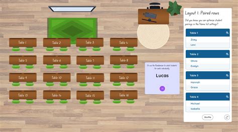 Teacher Seating Chart Generator