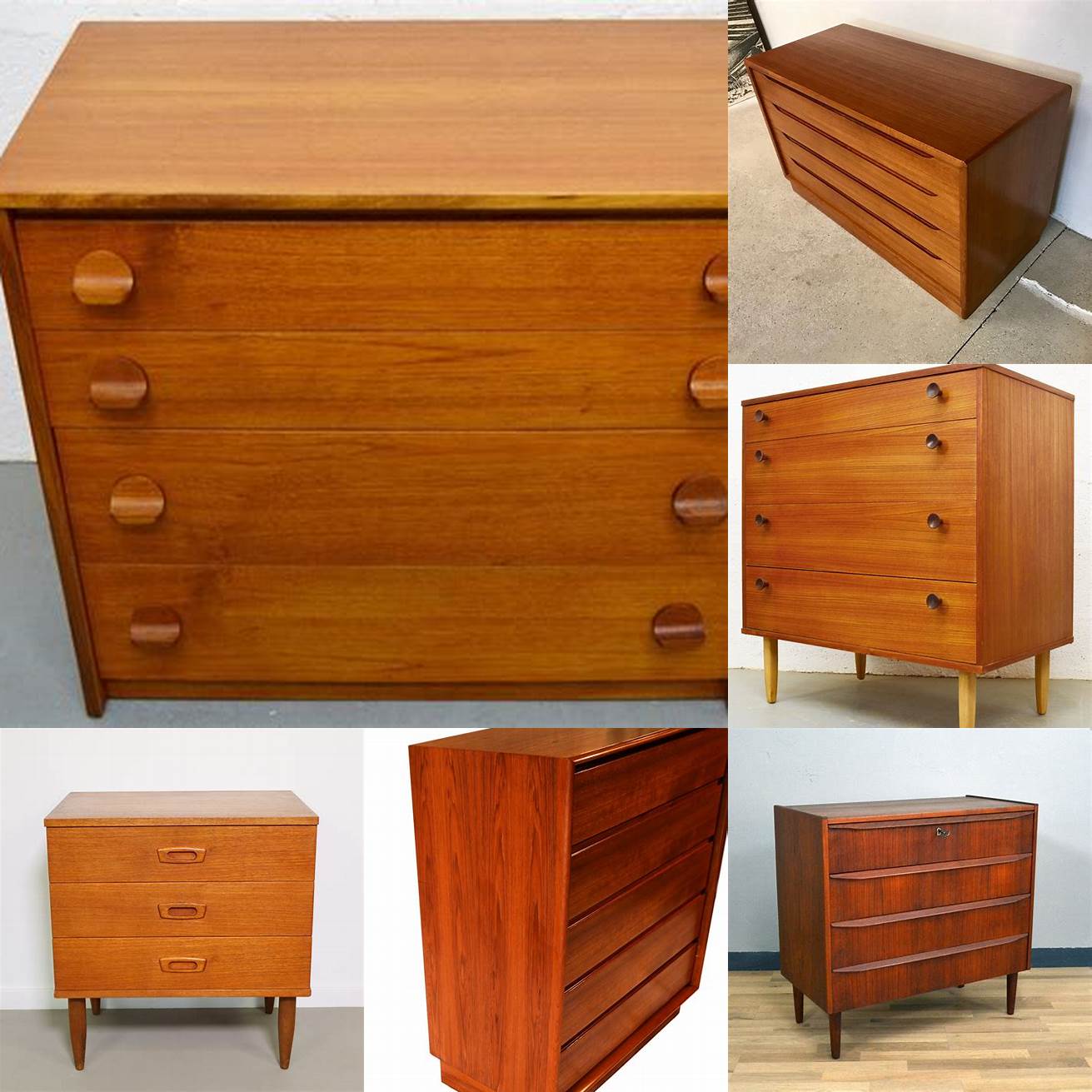 Teak Chests of Drawers