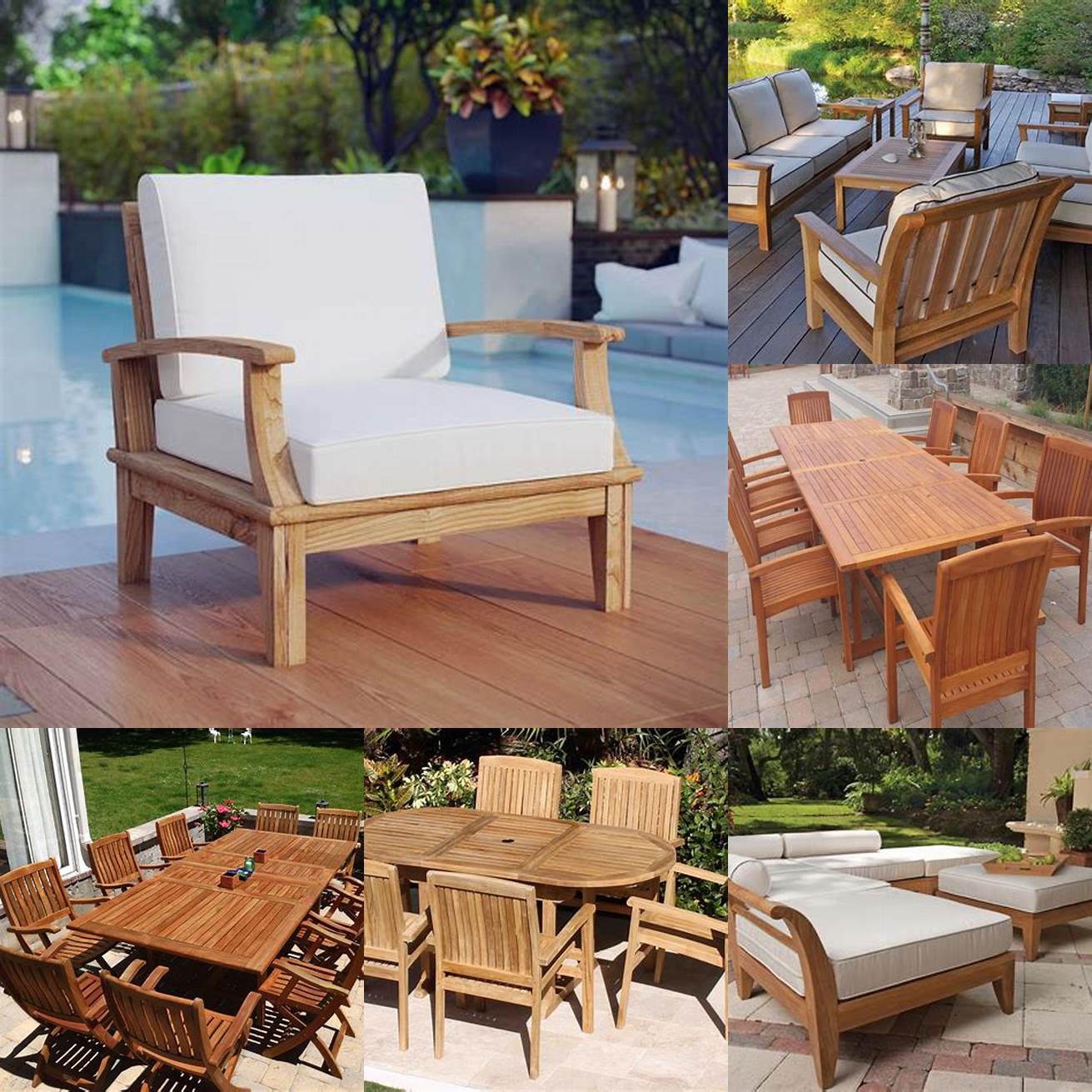 Teak Furniture For Outdoor Use