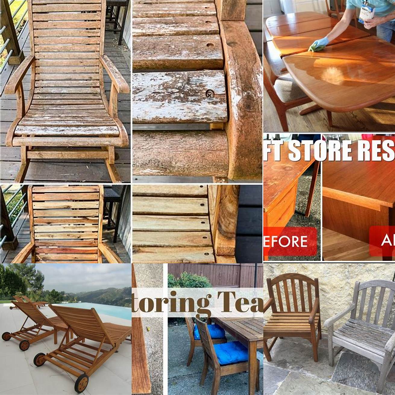 Teak Furniture Restoration Cost Comparison