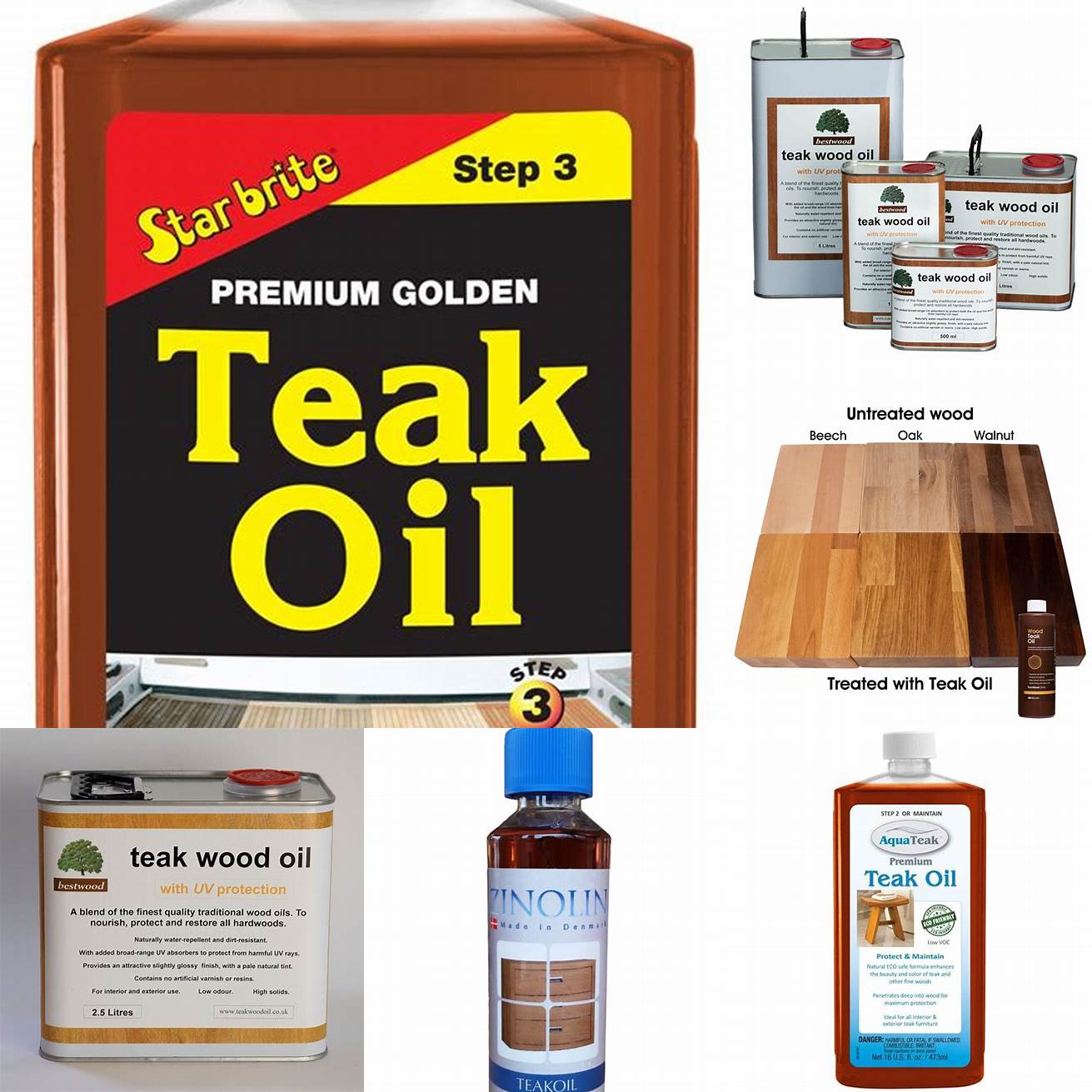 Teak Furniture with Teak Oil