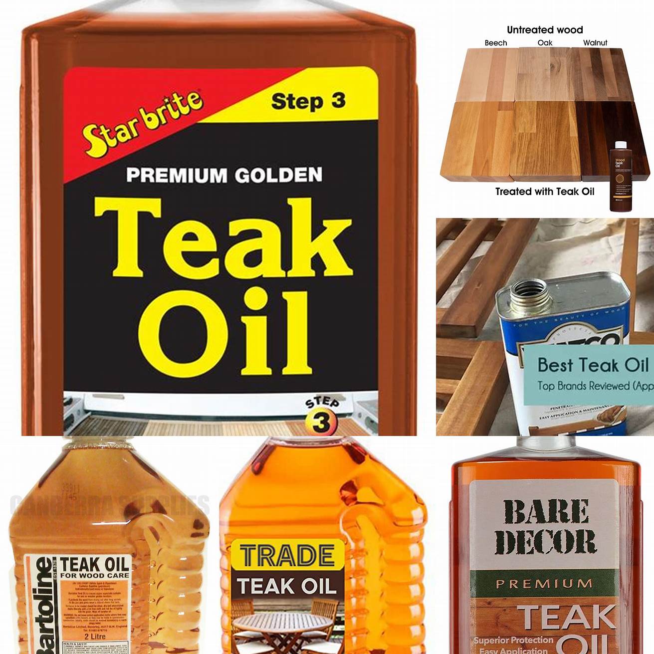 Teak Oil Enhancements