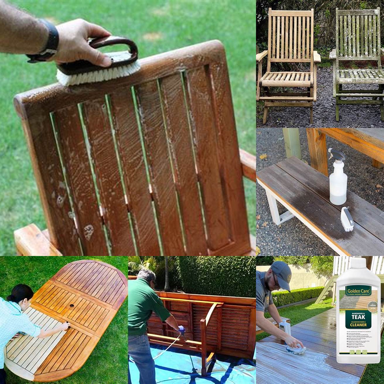 Teak Outdoor Furniture Cleaning