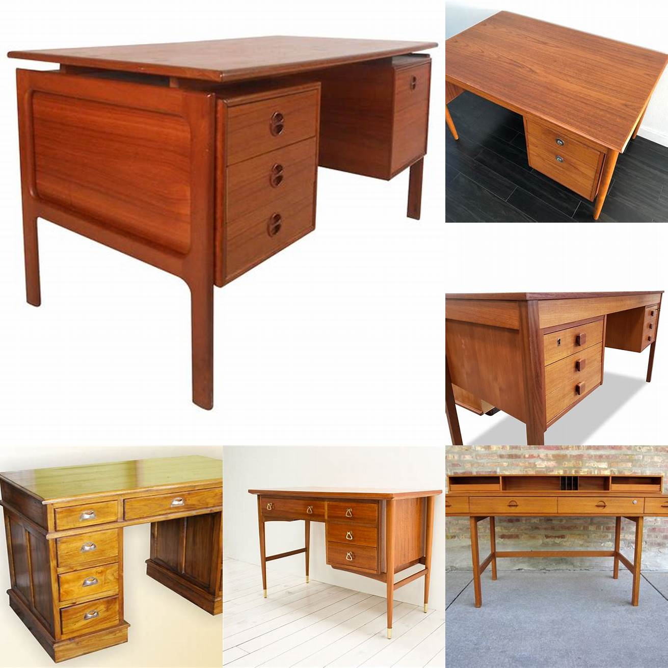 Teak Wood Desks