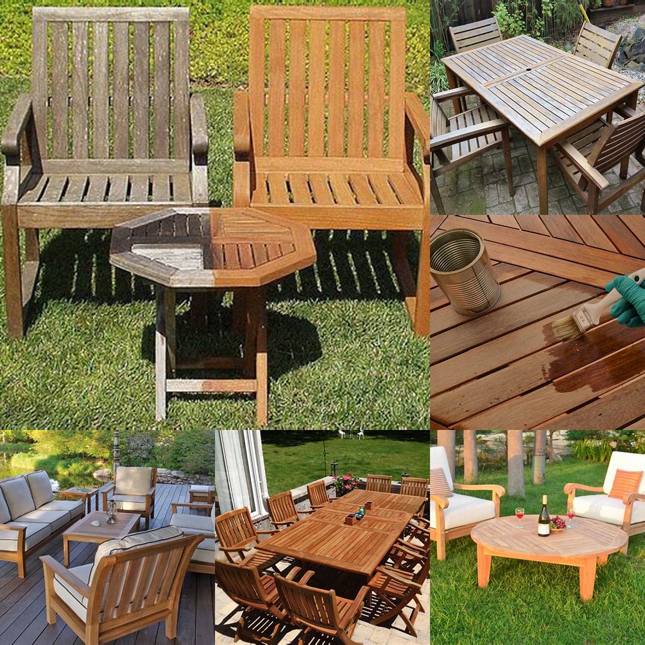 Teak Wood Outdoor Furniture Care