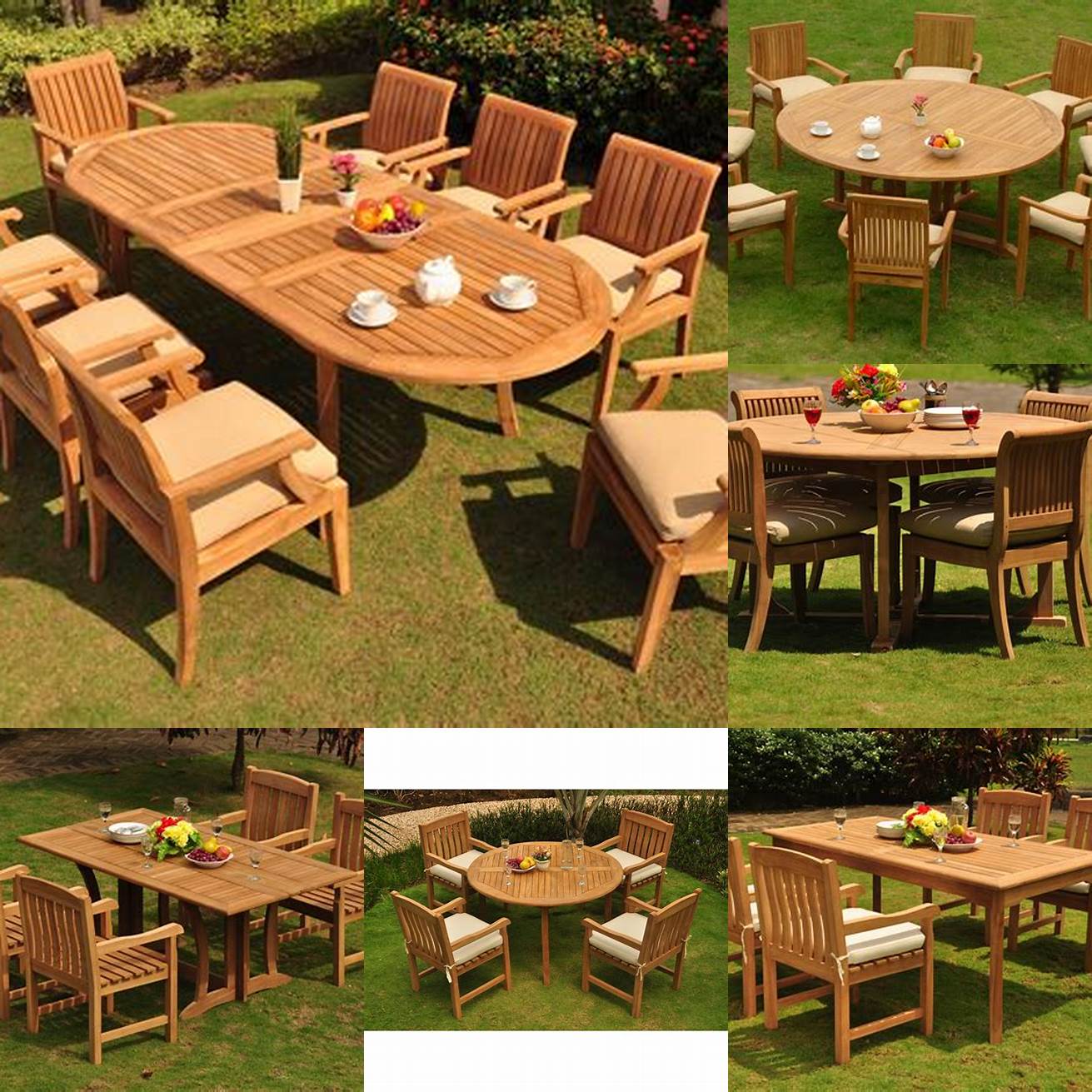 Teak Wood Outdoor Table