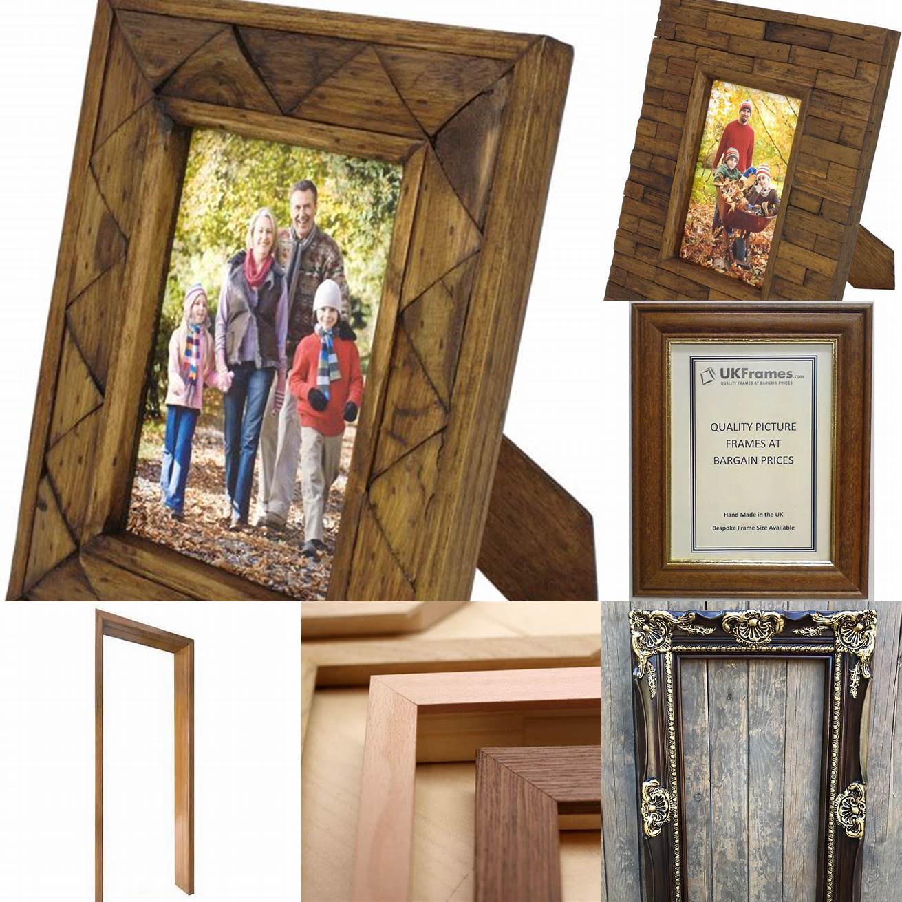 Teak Wood Picture Frames