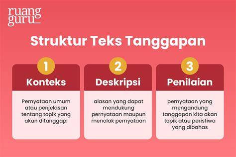 Teks Tanggapan