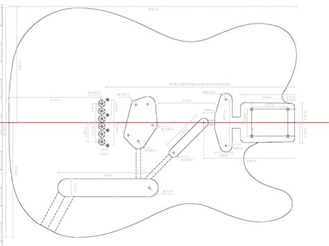 Telecaster Template Body