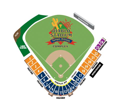 Tempe Diablo Stadium Seating Chart
