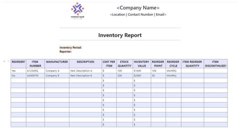 Template Excel Free