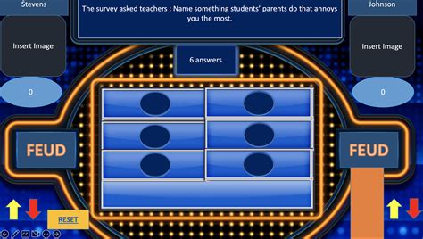 Template Family Feud