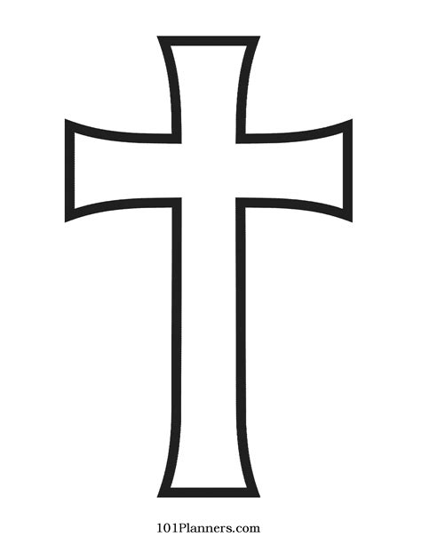 Template For A Cross