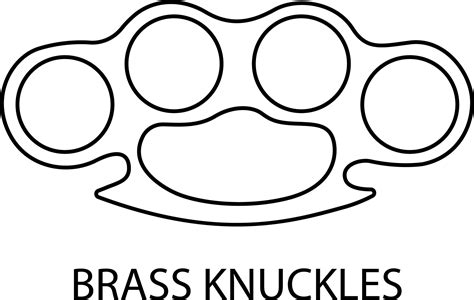 Template For Brass Knuckles