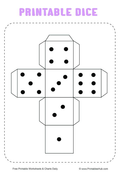Template For Dice