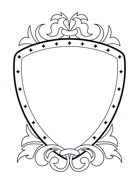 Template For Family Crest