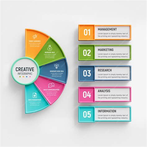 Template For Infographic