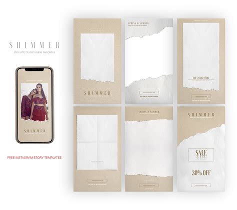 Template For Instagram Story