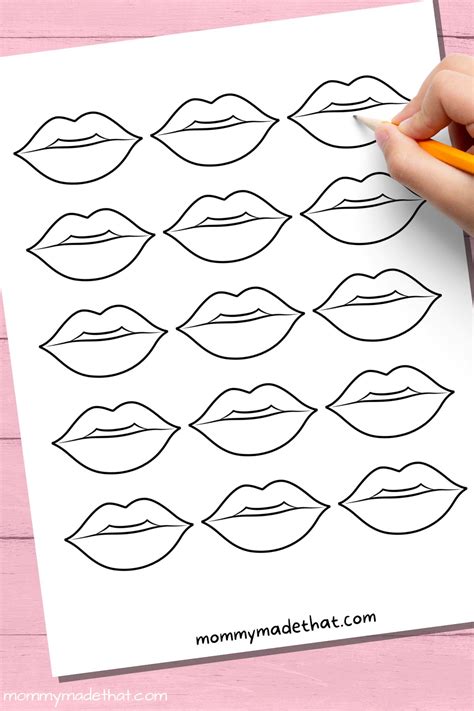 Template For Lip