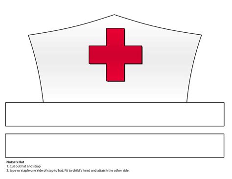 Template For Nurses Hat