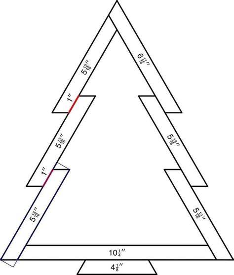 Template For Wooden Christmas Tree