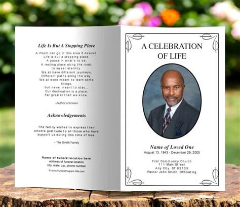 Template Funeral Service