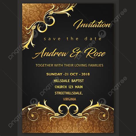 Template Invitation Card