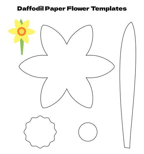 Template Of A Daffodil