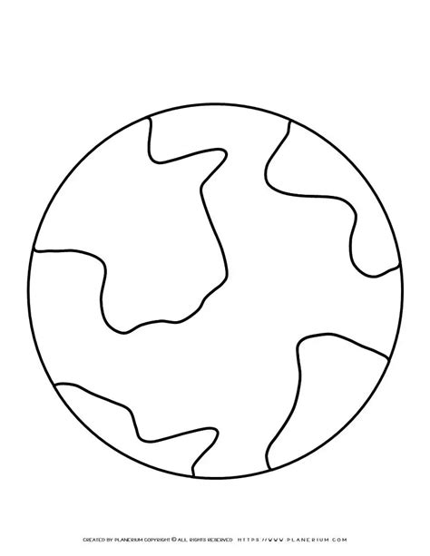 Template Of Earth