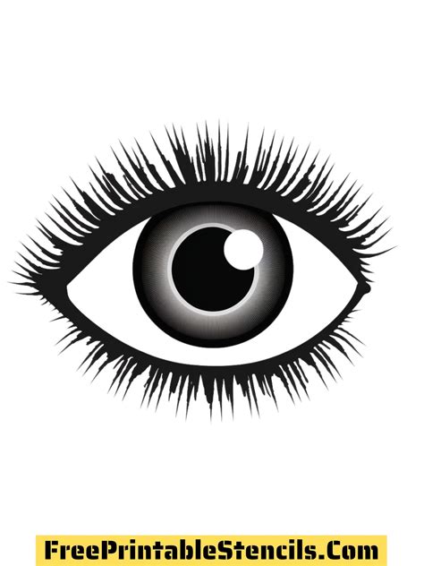 Template Of Eyes