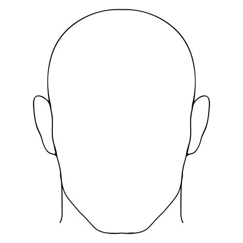 Template Of Head