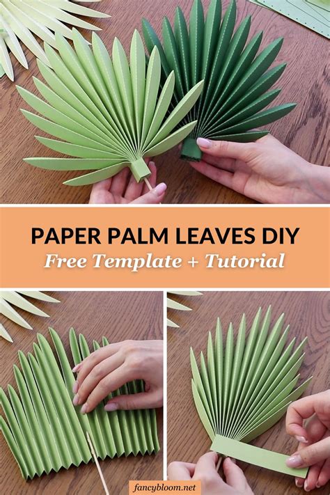 Template Palm Leaf