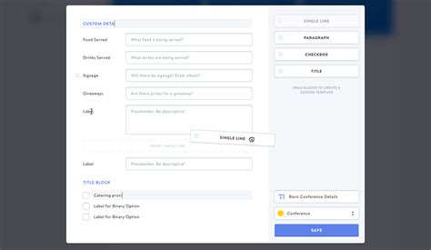 Template Web Form