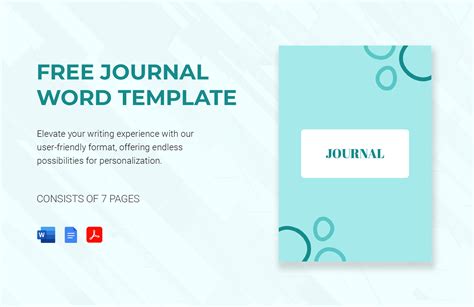 Template Word Journal